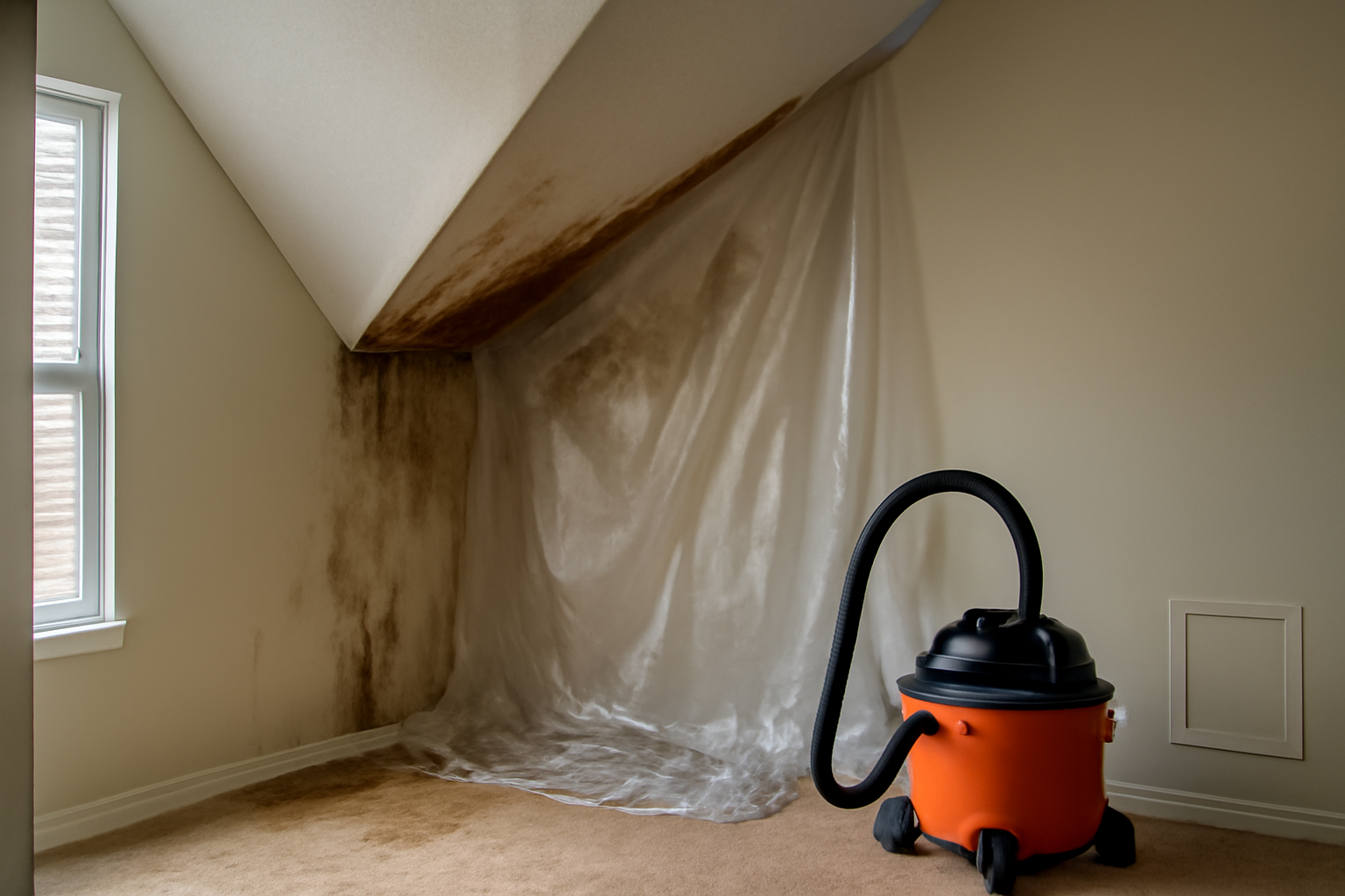 Attic Water Removal in Artondale, WA