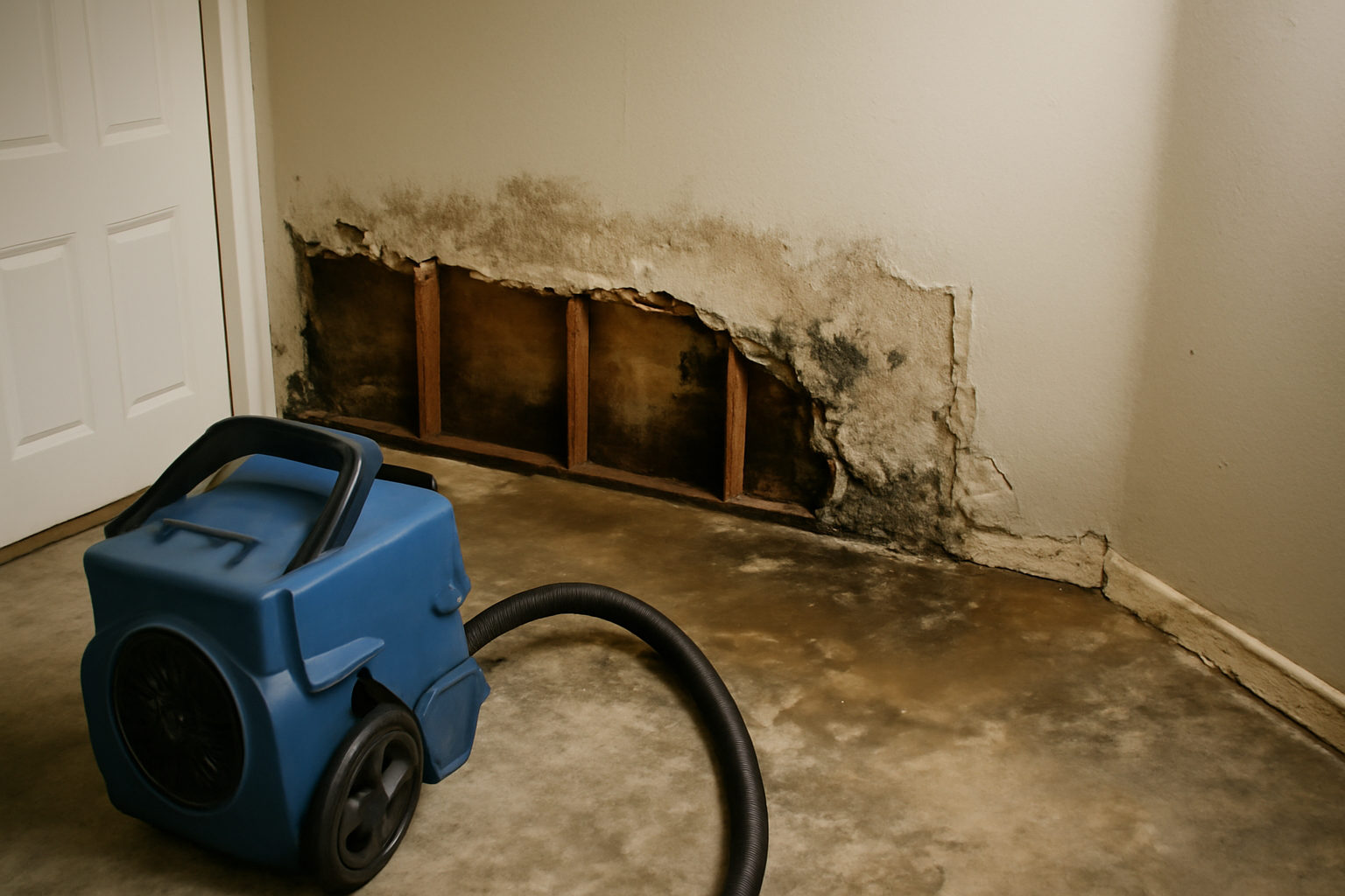Basement Water Extraction in Alderwood Manor, WA