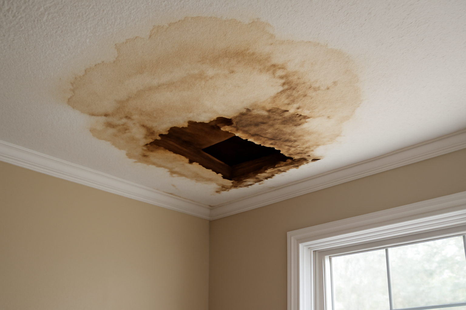 Ceiling Water Damage Repair in Alderwood Manor, WA