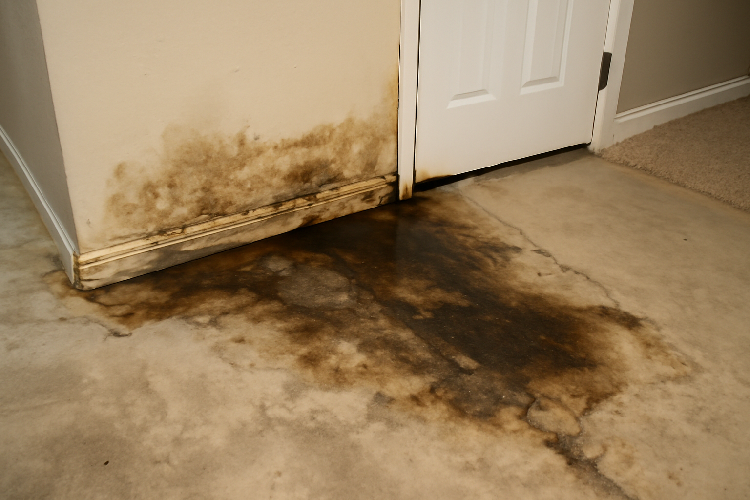 Concrete Water Damage Restoration in Alderwood Manor, WA