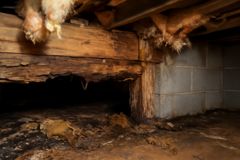 Crawl Space Water Damage Repair