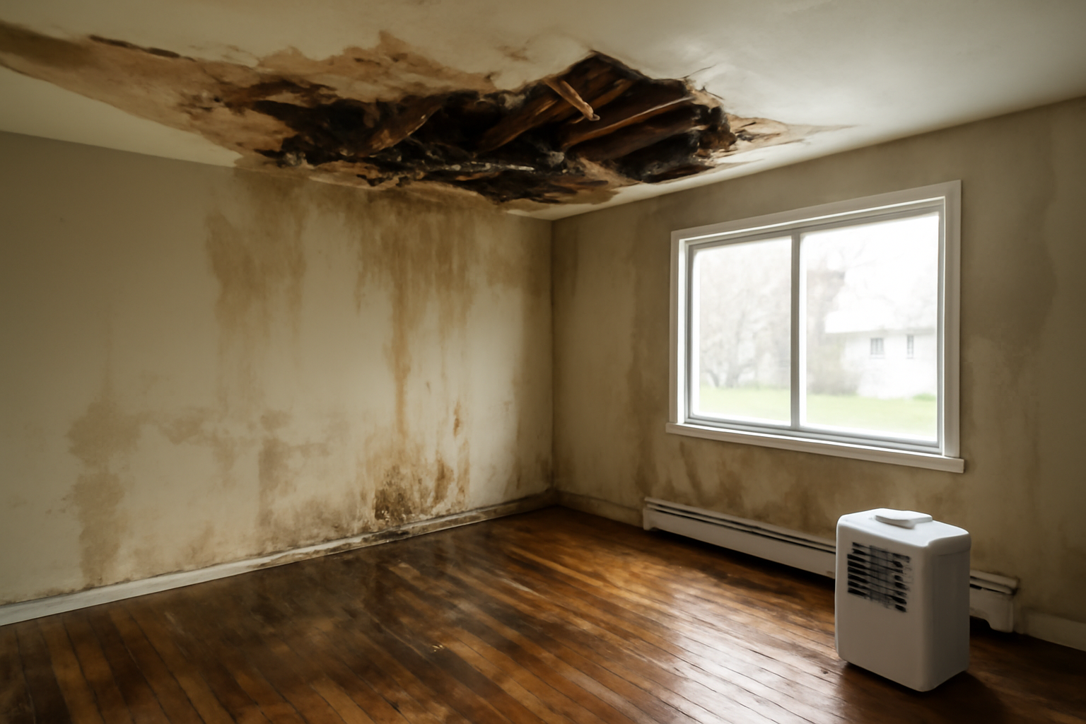 Residential Water Damage Restoration in Parkland, WA